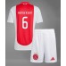 Maillot de foot Ajax Jordan Henderson #6 Domicile vêtements enfant 2024-25 Manches Courtes (+ pantalon court)